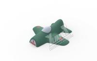 Фигура Ил-2 LRС-05 MAXI из резиновой крошки
