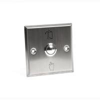 SPRUT Exit Button-84M, Кнопка выхода врезная, НР, без индикации, нержавеющая сталь