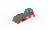 Фигура Локомотив LRS-08 MAXI из резиновой крошки