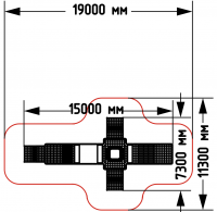 Пространственная сетка КМ4087