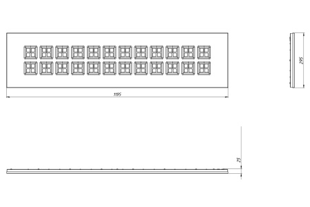 Светильник СЛИМ 26 Вт LE-СВО-45-026-5716-23Т – №3