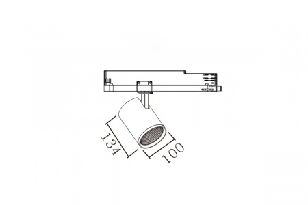 Светильник ТРЕК CRI90 35 Вт LE-ССО-16-037-7575-40Д – №5