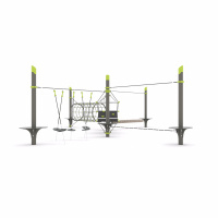 Игровой канатный комплекс Икс