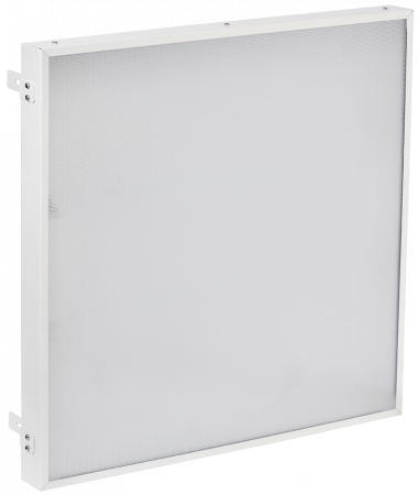 LIGHTING PRO Светильник светодиодный ДВО 2001 30Вт 6500К IP40 588х588мм Грильято микропризма IEK – №1
